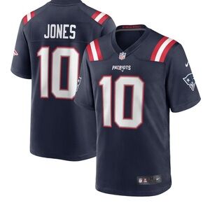 Nike Navy Patriots Mac Jones Jersey
